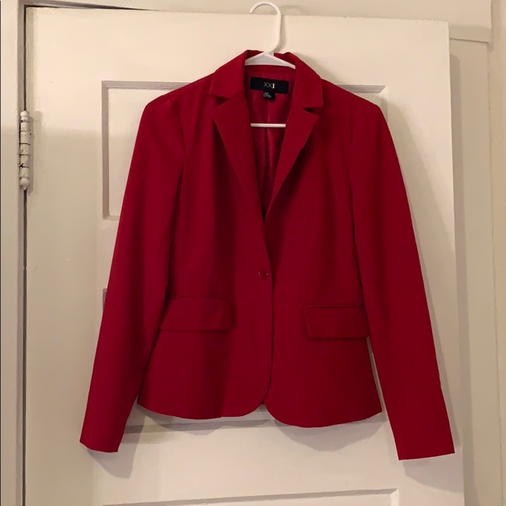 Red Blazer